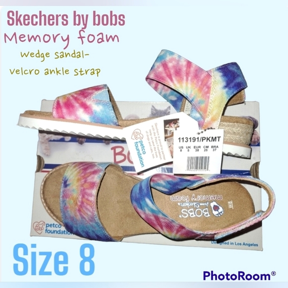 BOBS from Skechers Shoes - NWT-Skechers memory foam wedge sandals